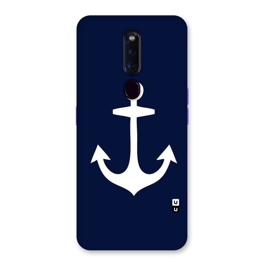 Stylish Anchor Design Back Case for Oppo F11 Pro