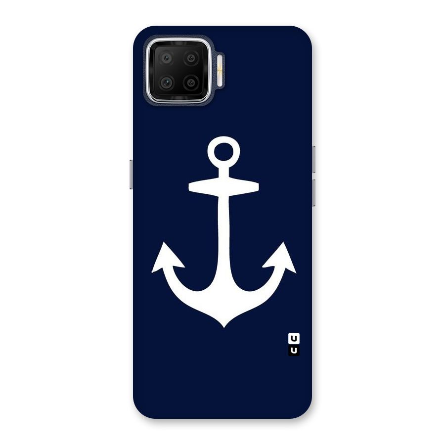 Stylish Anchor Design Back Case for Oppo F17