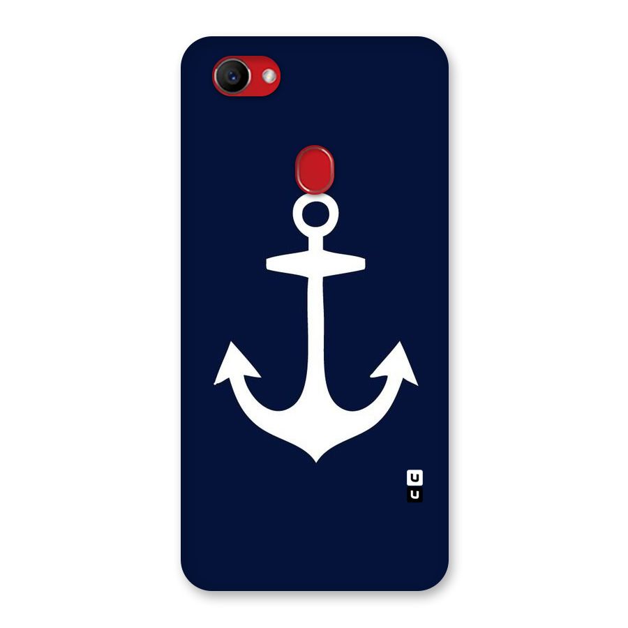 Stylish Anchor Design Back Case for Oppo F7