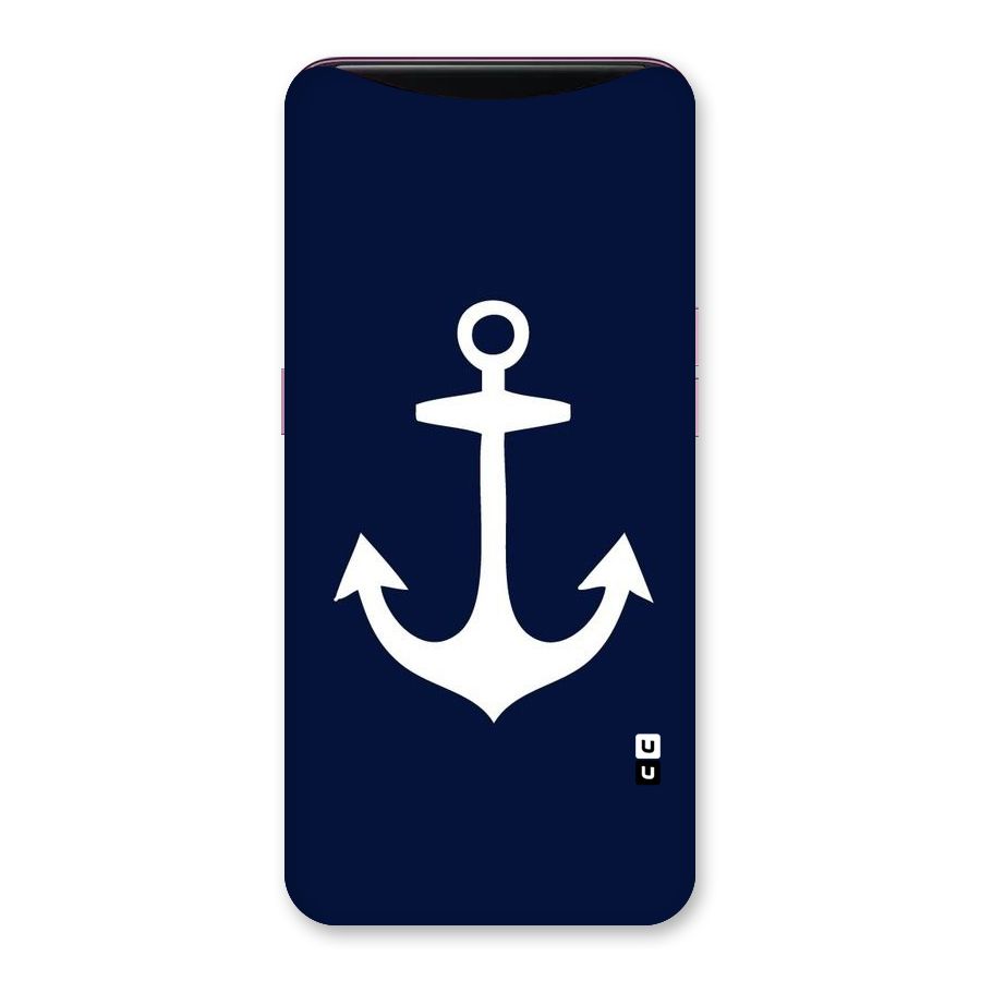 Stylish Anchor Design Back Case for Oppo Find X