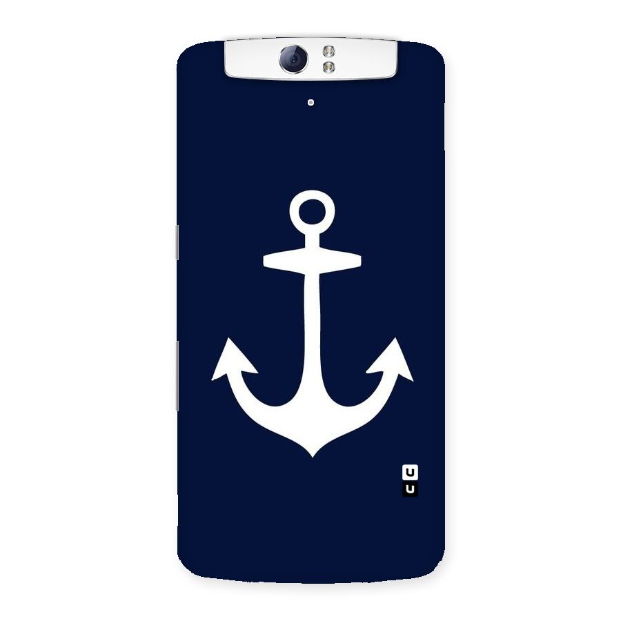Stylish Anchor Design Back Case for Oppo N1
