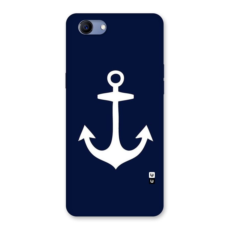 Stylish Anchor Design Back Case for Oppo Realme 1