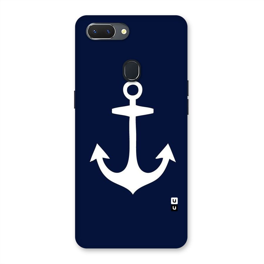 Stylish Anchor Design Back Case for Oppo Realme 2