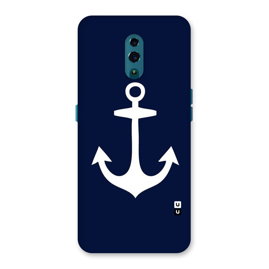 Stylish Anchor Design Back Case for Oppo Reno