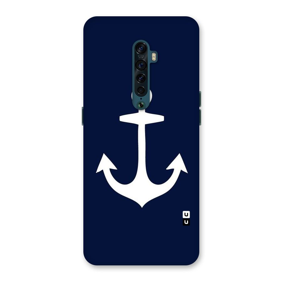 Stylish Anchor Design Back Case for Oppo Reno2
