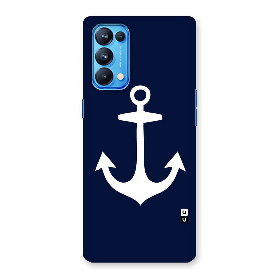 Stylish Anchor Design Back Case for Oppo Reno5 Pro 5G