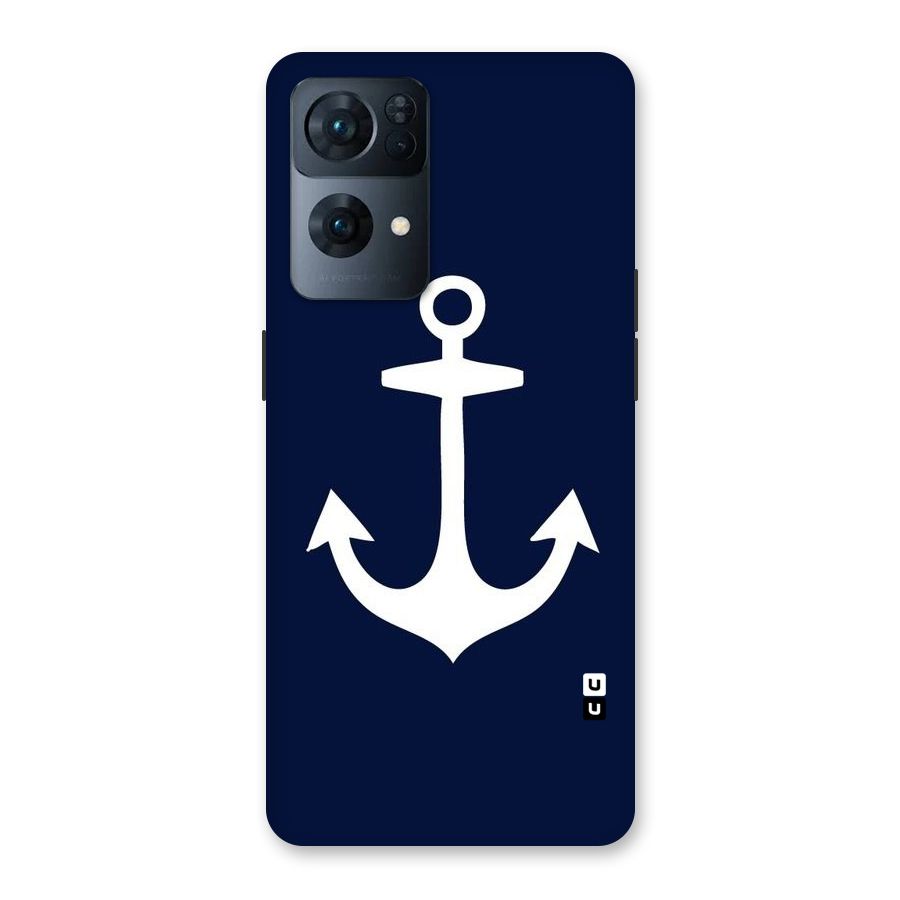 Stylish Anchor Design Back Case for Oppo Reno7 Pro 5G
