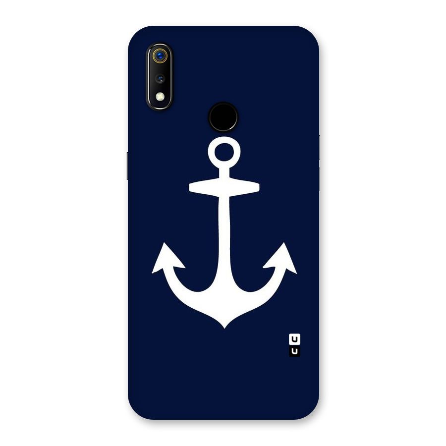 Stylish Anchor Design Back Case for Realme 3