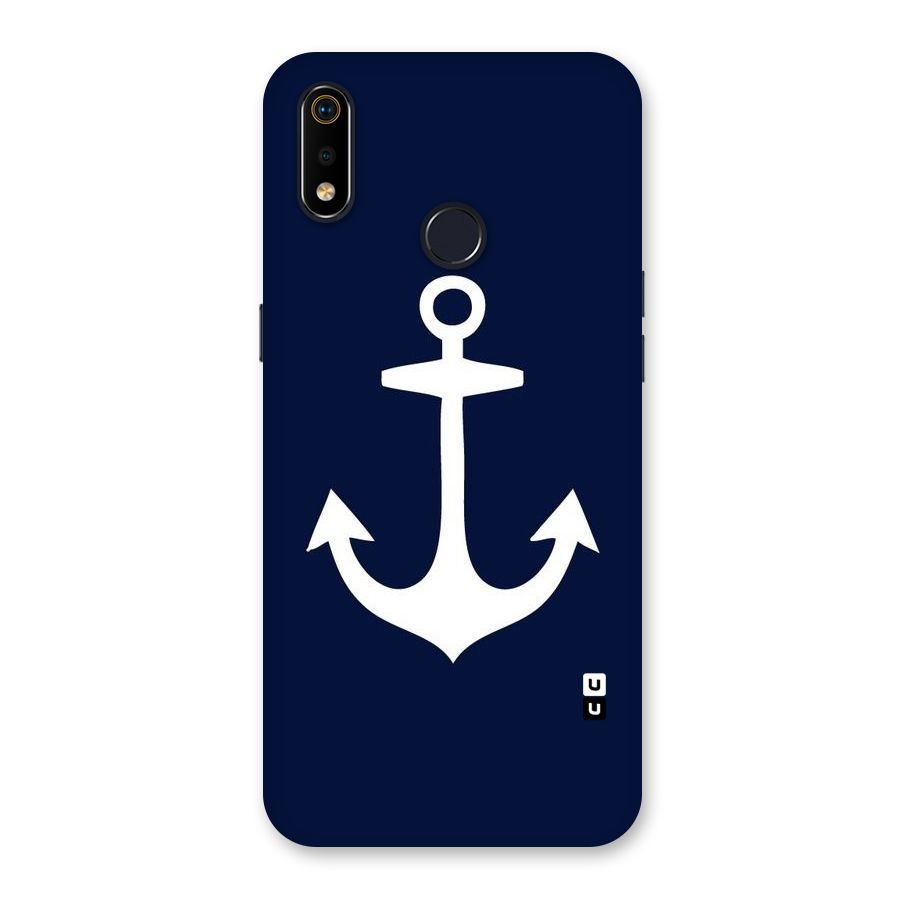 Stylish Anchor Design Back Case for Realme 3i