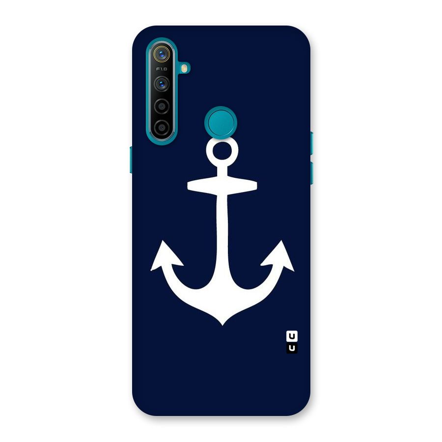 Stylish Anchor Design Back Case for Realme 5i