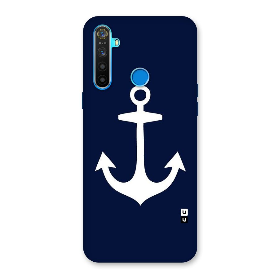 Stylish Anchor Design Back Case for Realme 5s