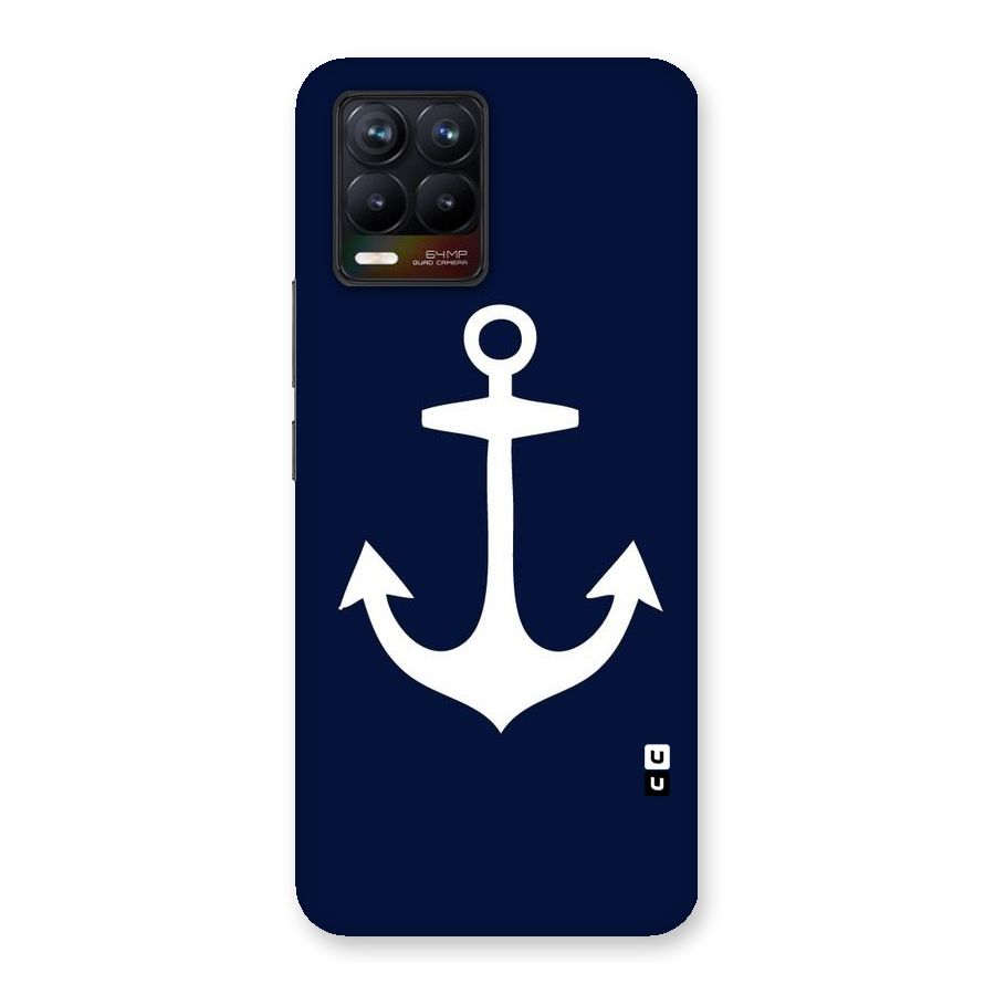 Stylish Anchor Design Back Case for Realme 8