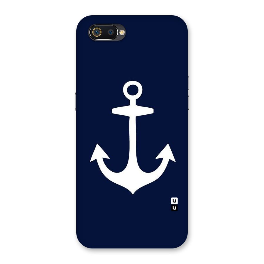 Stylish Anchor Design Back Case for Realme C2