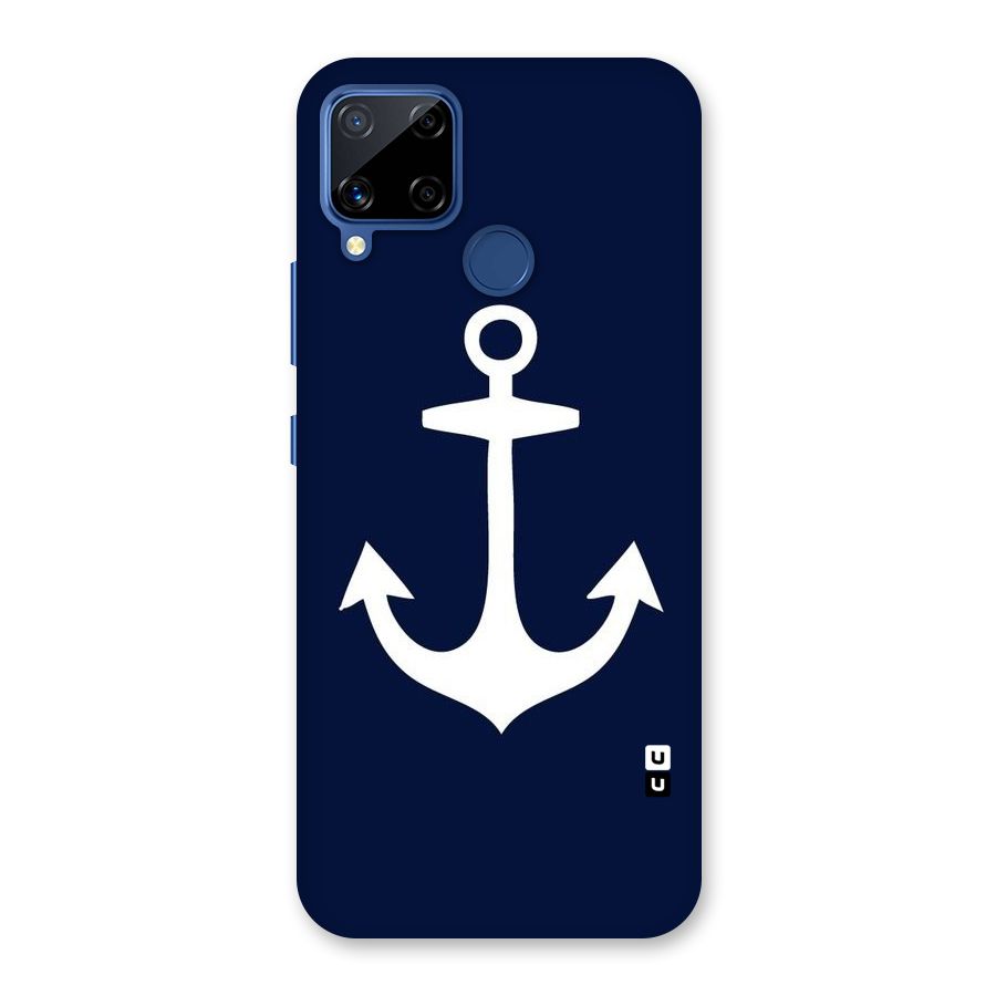 Stylish Anchor Design Back Case for Realme Narzo 30A