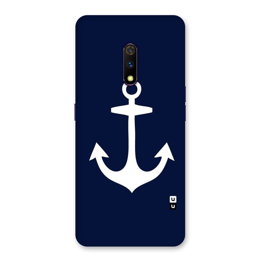 Stylish Anchor Design Back Case for Realme X