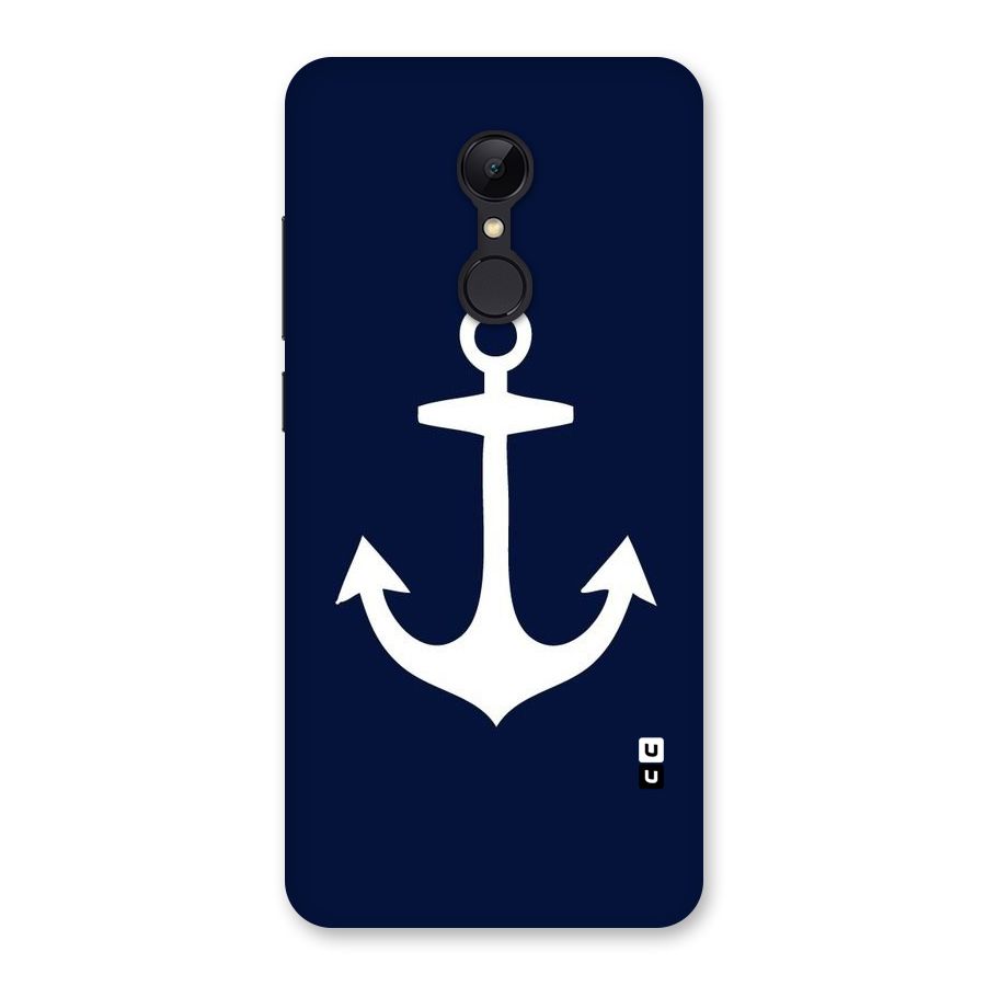 Stylish Anchor Design Back Case for Redmi 5