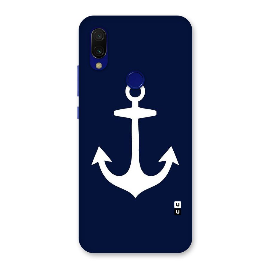Stylish Anchor Design Back Case for Redmi 7