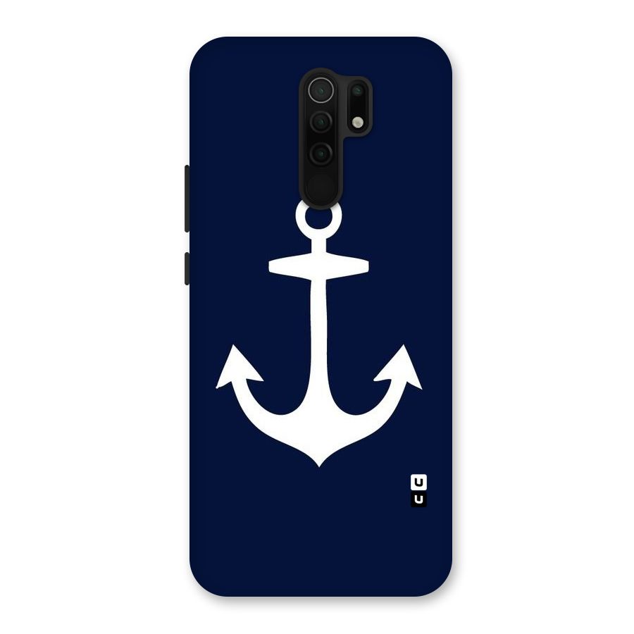 Stylish Anchor Design Back Case for Redmi 9 Prime