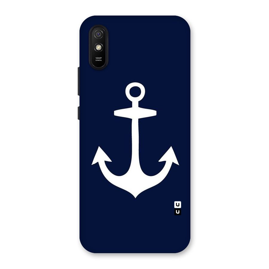 Stylish Anchor Design Back Case for Redmi 9i