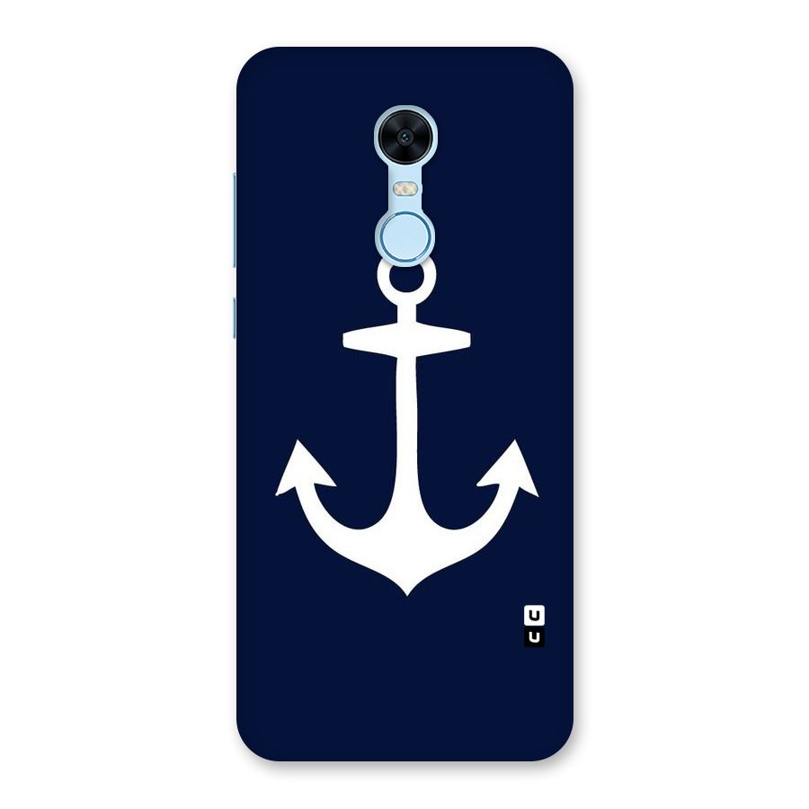 Stylish Anchor Design Back Case for Redmi Note 5