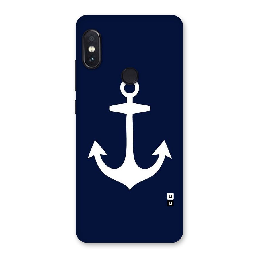 Stylish Anchor Design Back Case for Redmi Note 5 Pro