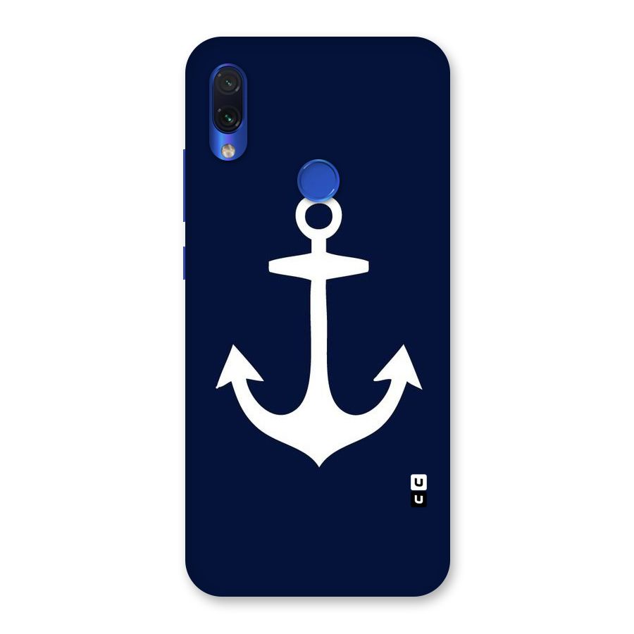 Stylish Anchor Design Back Case for Redmi Note 7