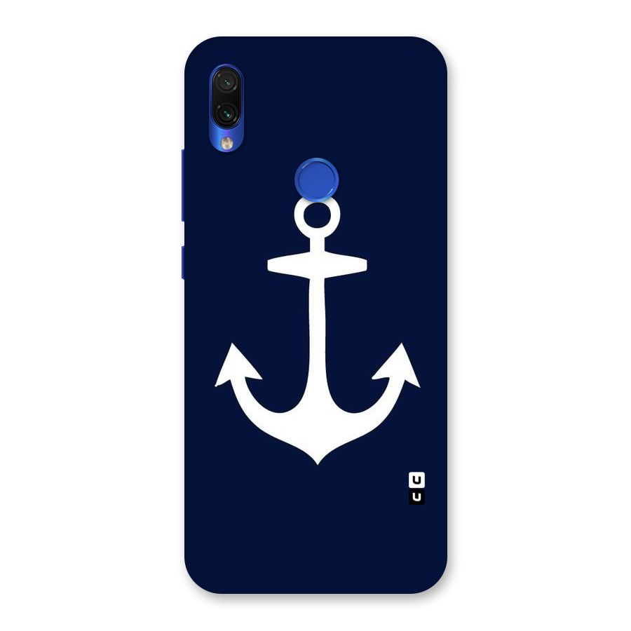 Stylish Anchor Design Back Case for Redmi Note 7S