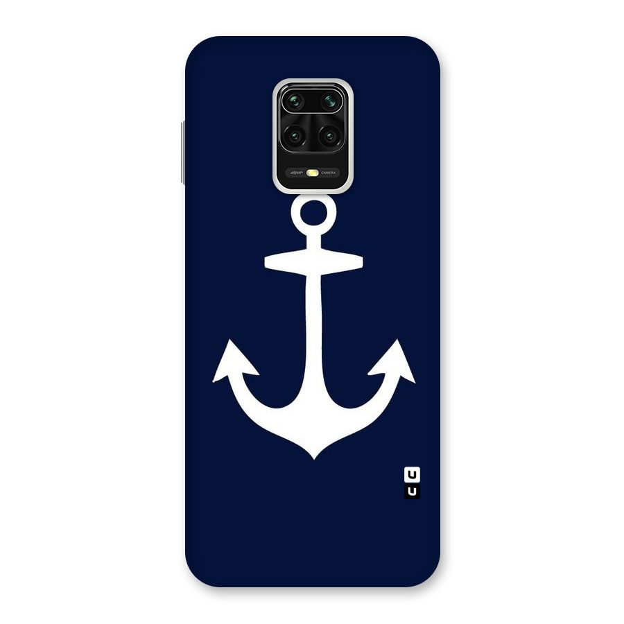 Stylish Anchor Design Back Case for Redmi Note 9 Pro