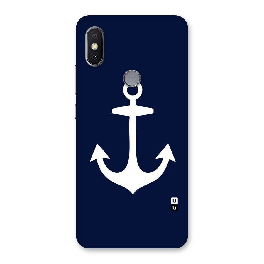 Stylish Anchor Design Back Case for Redmi Y2