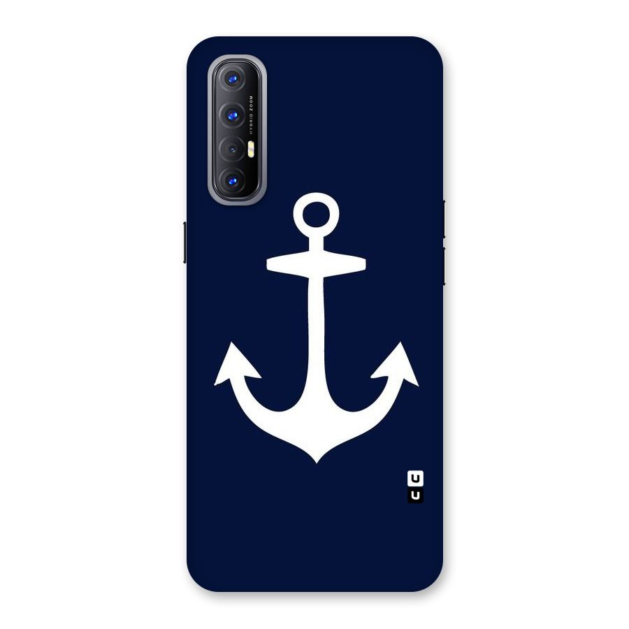 Stylish Anchor Design Back Case for Reno3 Pro