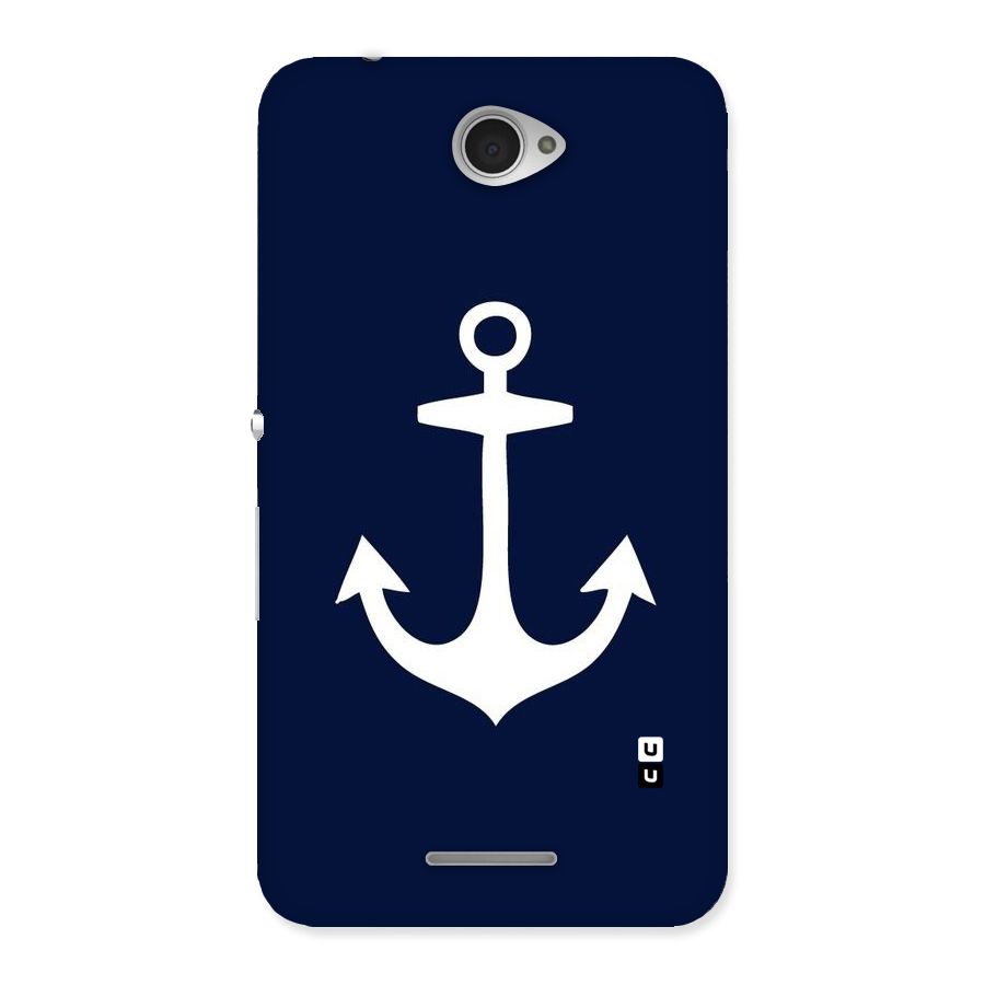 Stylish Anchor Design Back Case for Sony Xperia E4