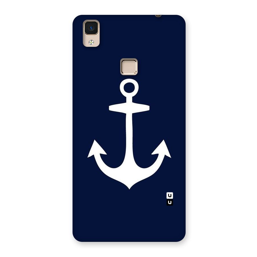 Stylish Anchor Design Back Case for V3 Max