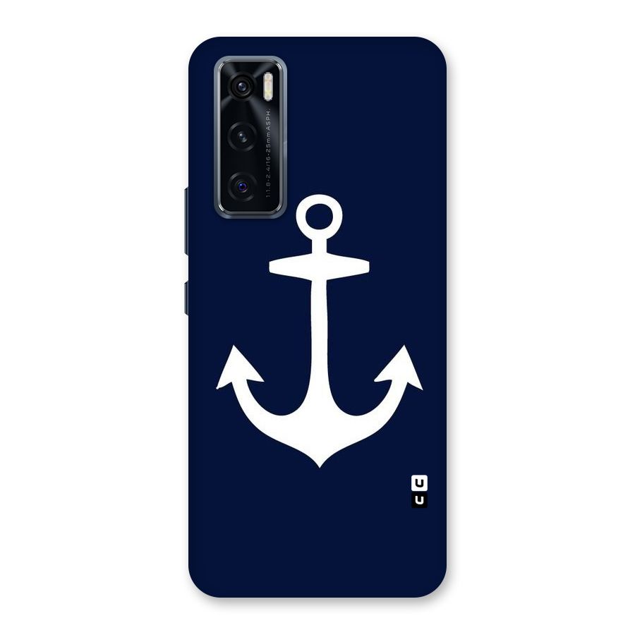 Stylish Anchor Design Back Case for Vivo V20 SE