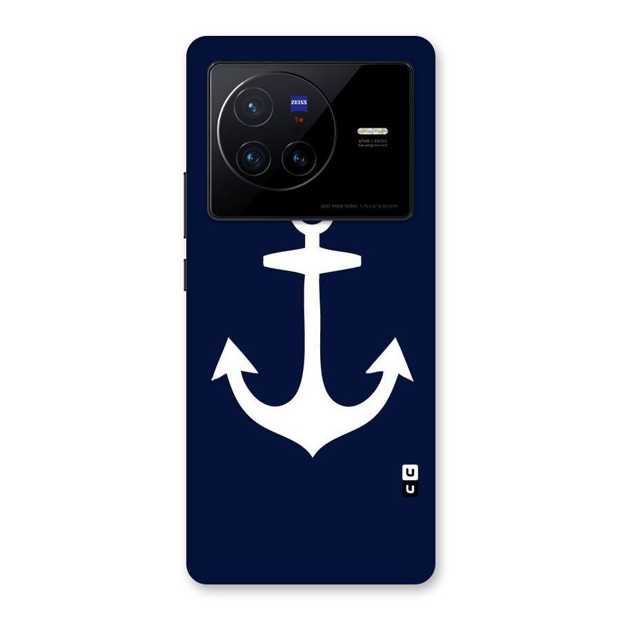 Stylish Anchor Design Back Case for Vivo X80