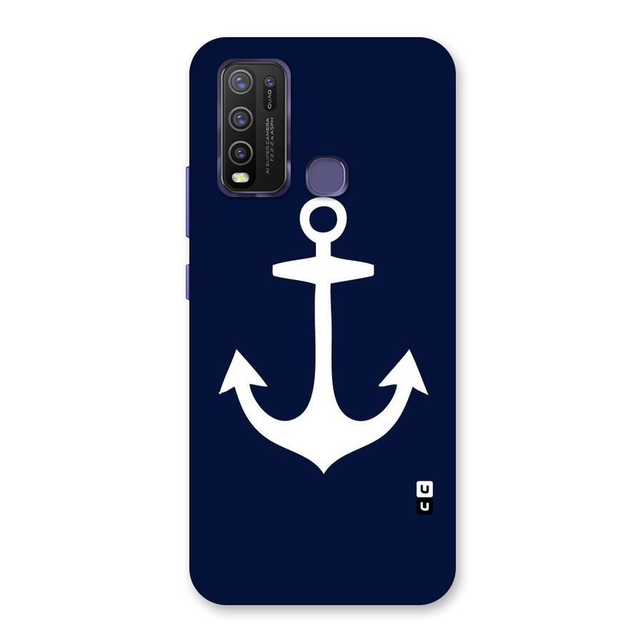 Stylish Anchor Design Back Case for Vivo Y30