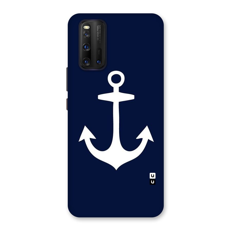 Stylish Anchor Design Back Case for Vivo iQOO 3