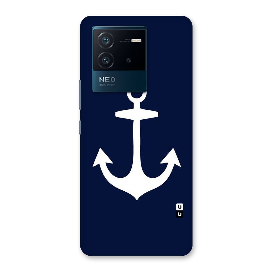 Stylish Anchor Design Back Case for Vivo iQOO Neo 6 5G