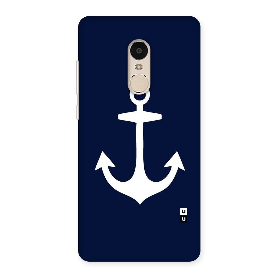 Stylish Anchor Design Back Case for Xiaomi Redmi Note 4