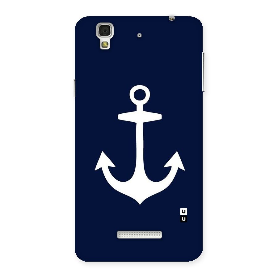 Stylish Anchor Design Back Case for YU Yureka Plus