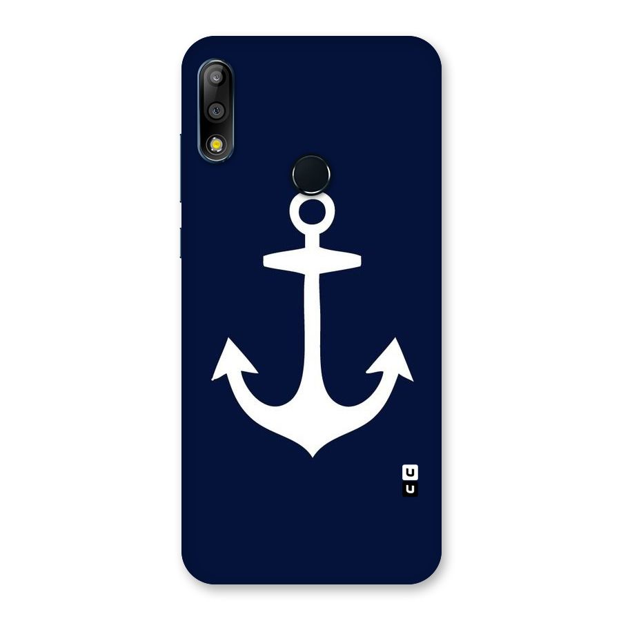 Stylish Anchor Design Back Case for Zenfone Max Pro M2
