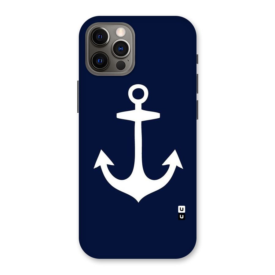 Stylish Anchor Design Back Case for iPhone 12 Pro