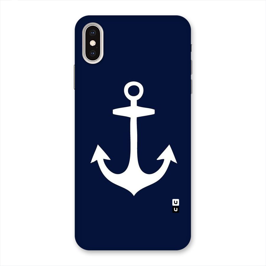 Stylish Anchor Design Back Case for iPhone XS Max