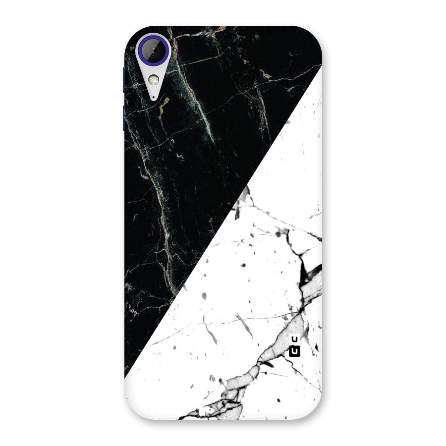 Stylish Diagonal Marble Back Case for Desire 830
