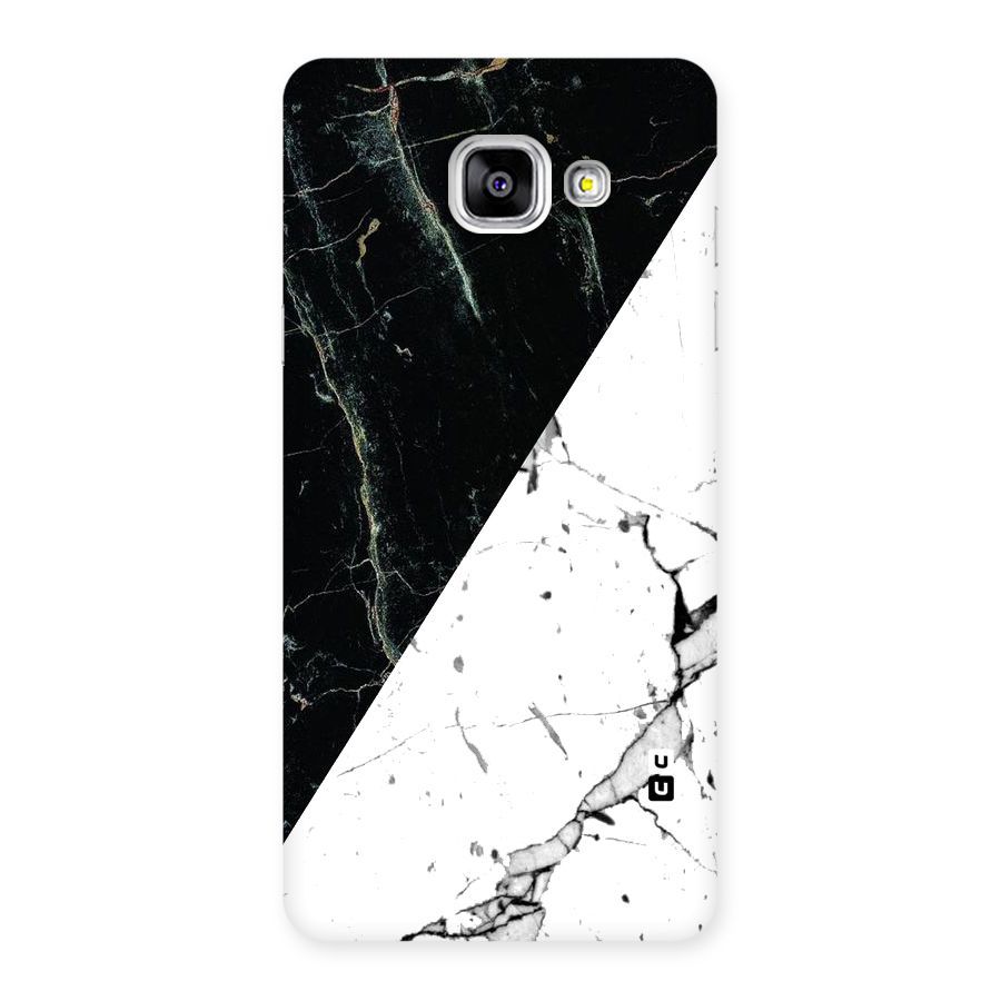 Stylish Diagonal Marble Back Case for Galaxy A5 2016