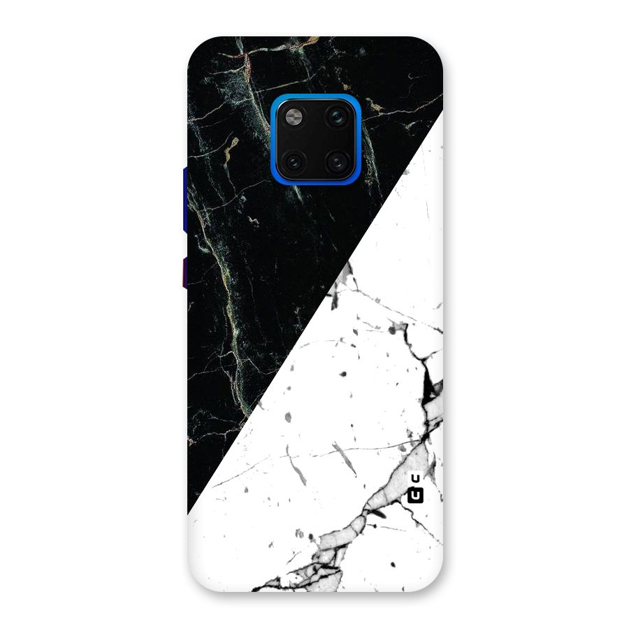 Stylish Diagonal Marble Back Case for Huawei Mate 20 Pro