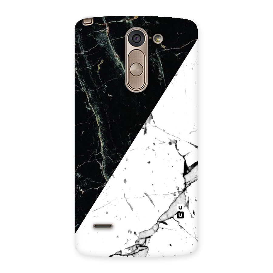 Stylish Diagonal Marble Back Case for LG G3 Stylus