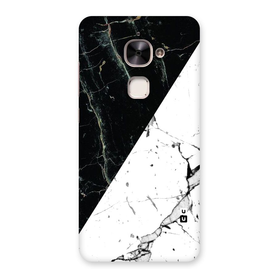 Stylish Diagonal Marble Back Case for Le 2