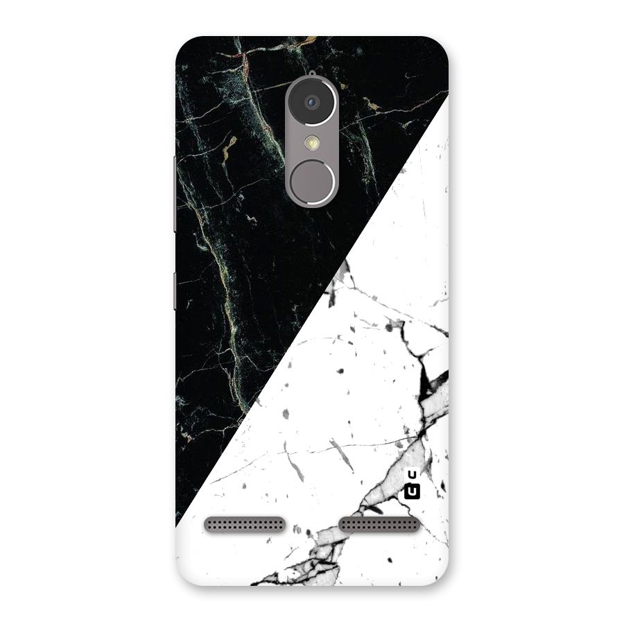 Stylish Diagonal Marble Back Case for Lenovo K6 Power
