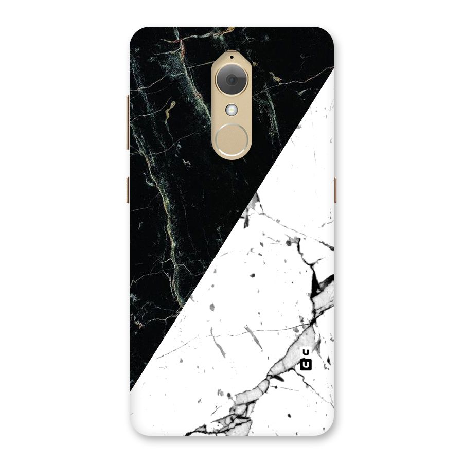 Stylish Diagonal Marble Back Case for Lenovo K8