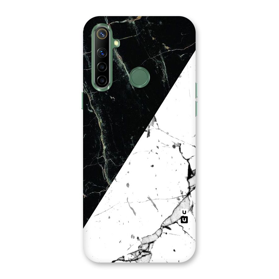 Stylish Diagonal Marble Back Case for Realme Narzo 10